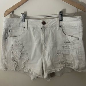 White shorts